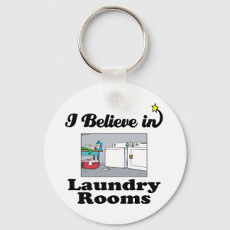 Porte-clés i believe in laundry rooms