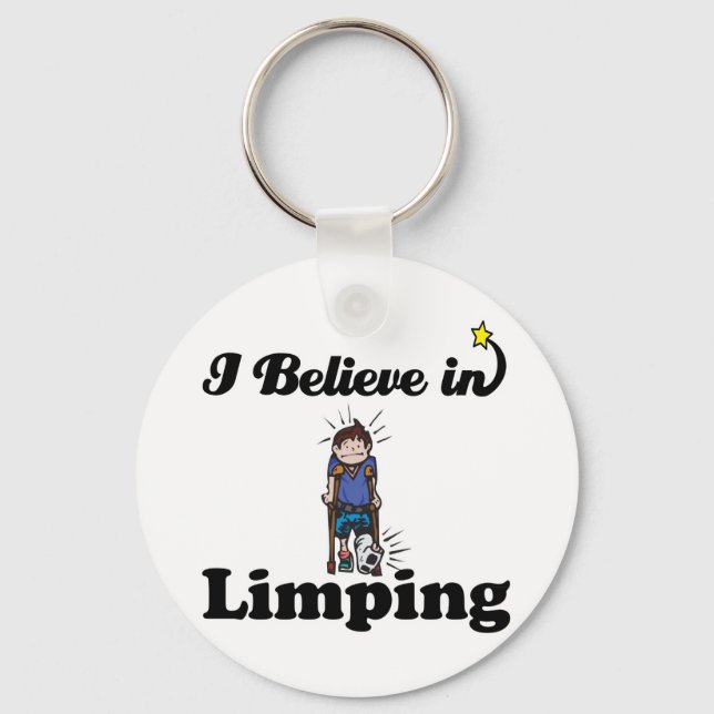 Porte-clés i believe in limping (Recto)