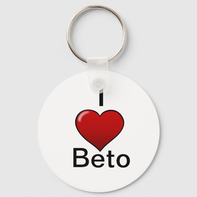 Porte-clés I ♥ Beto (Recto)
