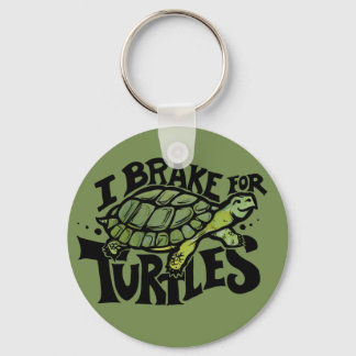Porte-clés I Brake for Turtles 