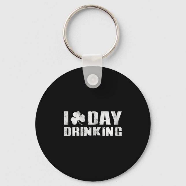 Porte-clés I Clover Day Boire St Patrick s Day (Recto)