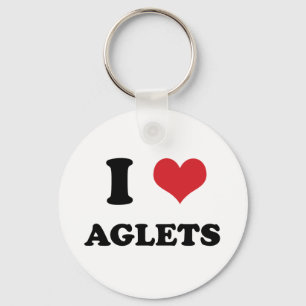 Porte-clés I (coeur) Aglets