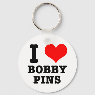 PORTE-CLÉS I COEUR (AMOUR) BOBBY PINS