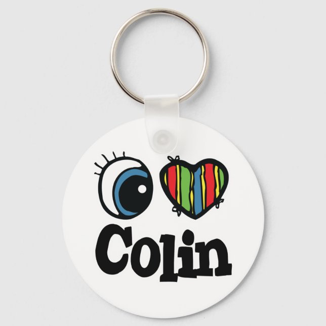 Porte-clés I Coeur (Amour) Colin (Recto)