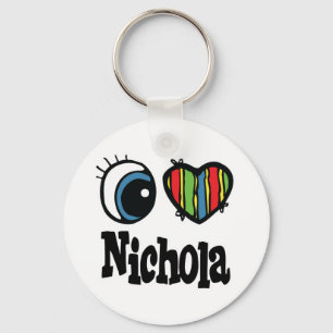 Porte-clés I Coeur (Amour) Nichola