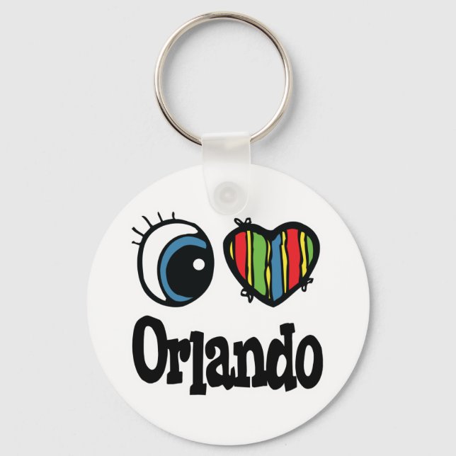 Porte-clés I Coeur (Amour) Orlando (Recto)