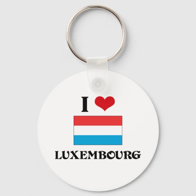 PORTE-CLÉS I COEUR LUXEMBOURG (Recto)