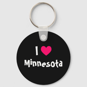 Porte-clés I Coeur Minnesota
