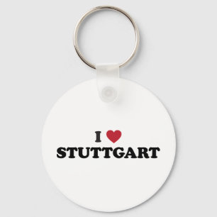 Porte-clés I coeur Stuttgart Allemagne
