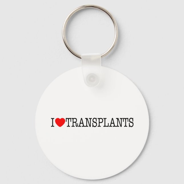 Porte-clés I coeur Transplants (Recto)