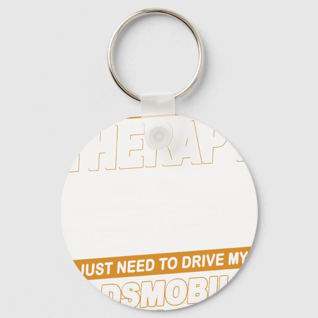 Porte-clés I DON'T NEED THERAPY 1987 Oldsmobile Cutlass Supre (Recto)