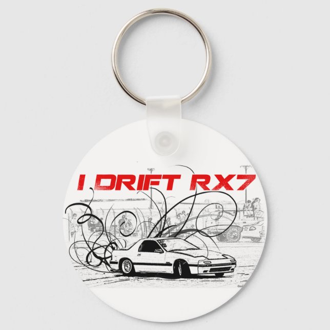 Porte-clés I Drift RX7 (Recto)