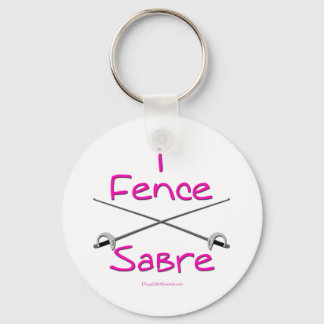 Porte-clés i Fence Saber (PINK)