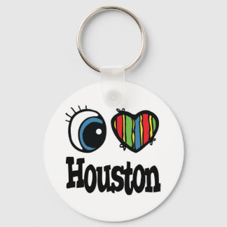 Porte-clés I Heart (Amour) Houston