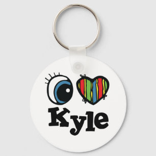 Porte-clés I Heart (Amour) Kyle