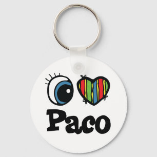 Porte-clés I Heart (Amour) Paco
