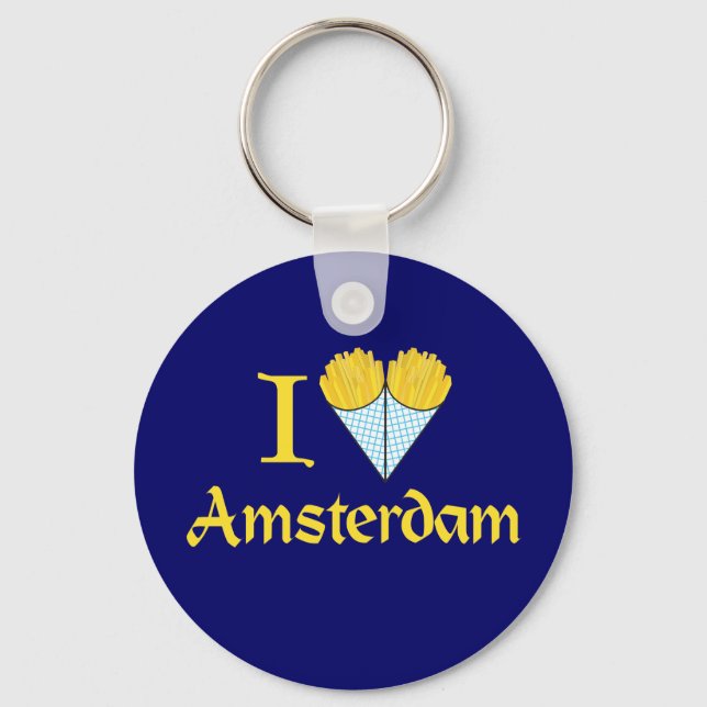 Porte-clés I Heart Amsterdam (Recto)