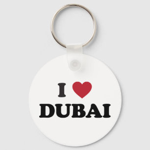 Porte-clés I Heart Dubai United Arab Emirates