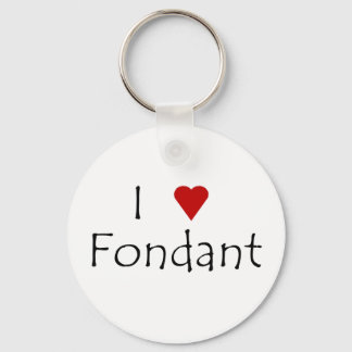 Porte-clés I Heart Fondant Porte - clé