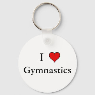 Porte-clés I Heart Gymnastique