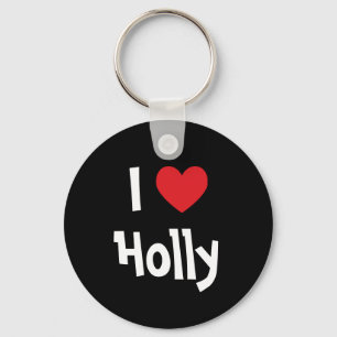 Porte-clés I Heart Holly