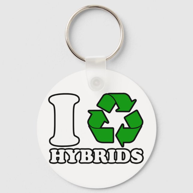 Porte-clés I Heart Hybrids (Recto)