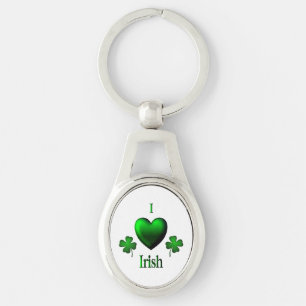 Porte-clés I Heart Irish
