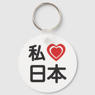 Porte-clés I Heart Japan