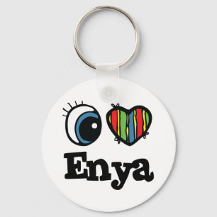Porte-clés I Heart (Love) Enya