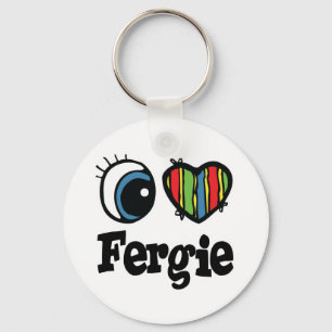 Porte-clés I Heart (Love) Fergie