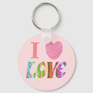 Porte-clés I Heart Love Porte - clé