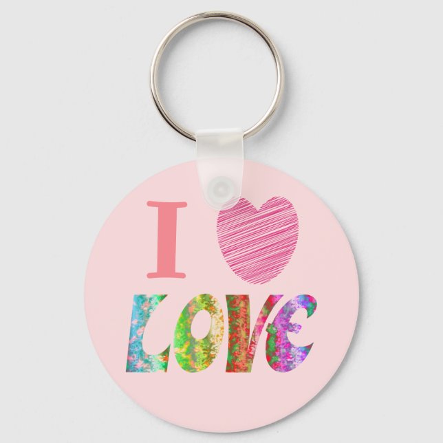 Porte-clés I Heart Love Porte - clé (Recto)