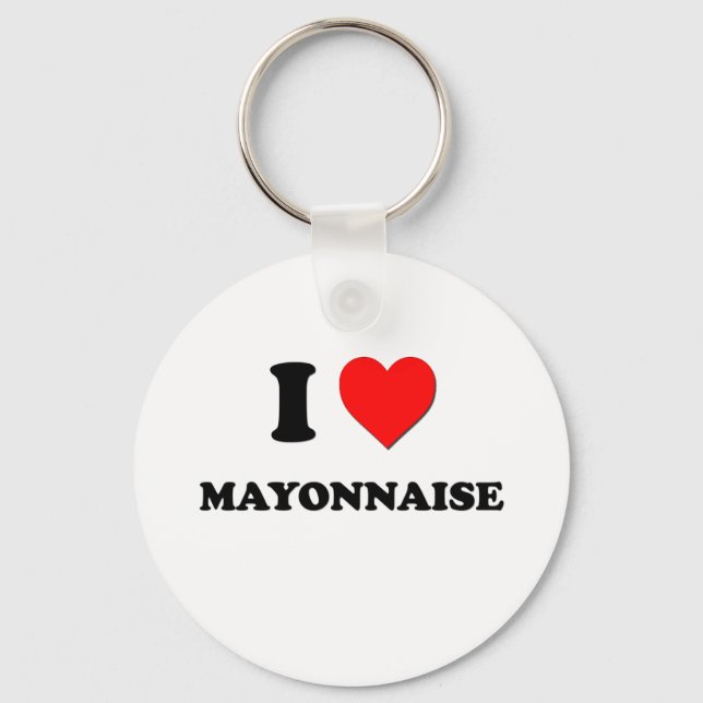 Porte-clés I Heart Mayonnaise (Recto)