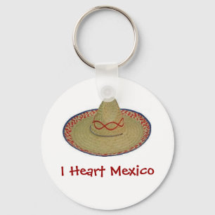 Porte-clés I Heart Mexico