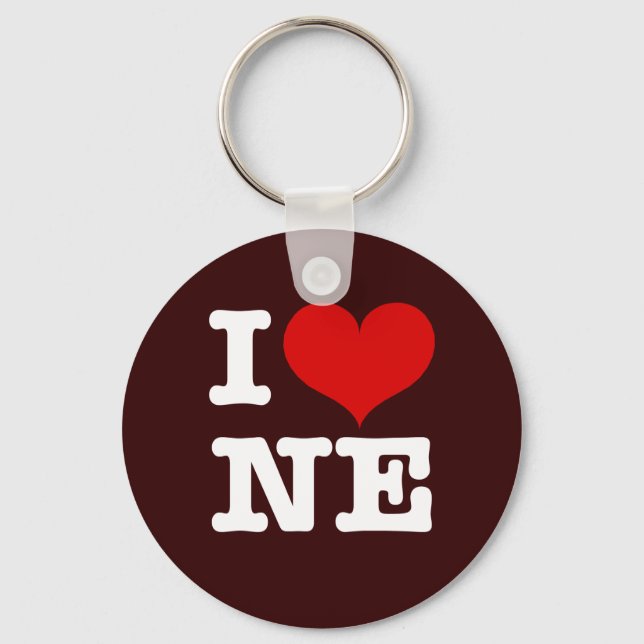 Porte-clés I Heart Northeast Minneapolis! (Recto)