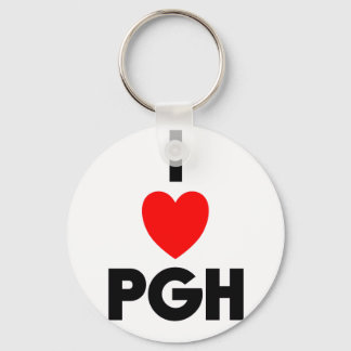 Porte-clés I Heart PGH
