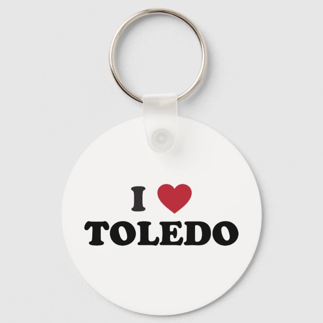 Porte-clés I Heart Toledo Ohio (Recto)