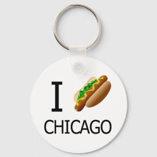 Porte-clés I Hotdog Chicago Keychainx