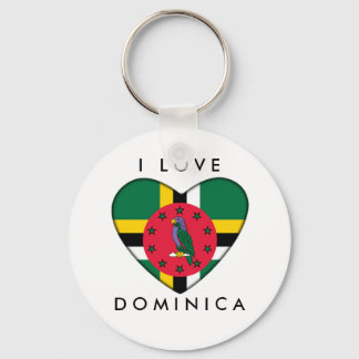 PORTE-CLÉS I L O V E D O M I N I C A