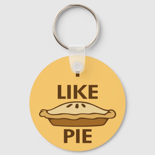 Porte-clés I Like Pie (Recto)