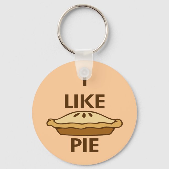Porte-clés I Like Pie (Recto)