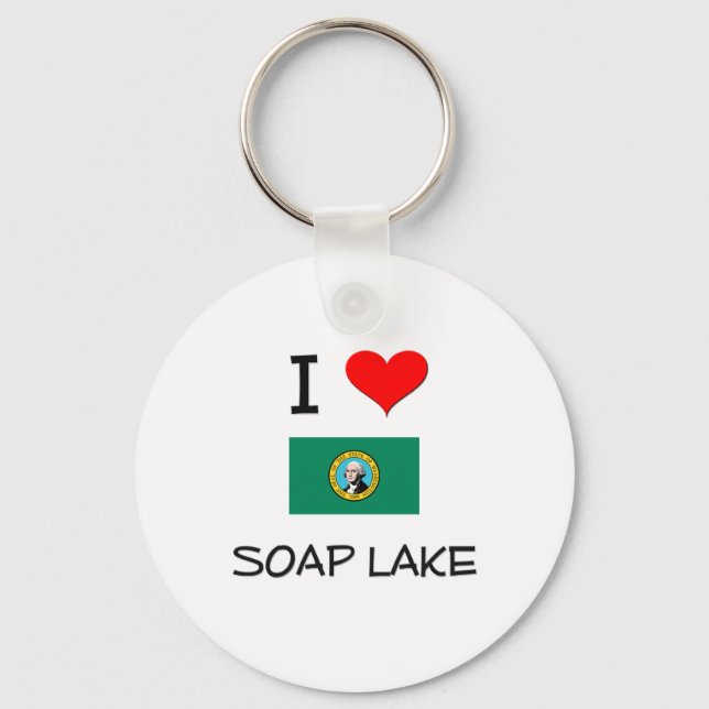Porte-clés I Loap Soap Lake Washington (Recto)