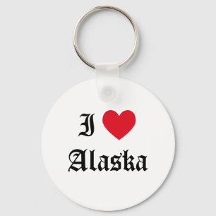 Porte-clés I Love Alaska