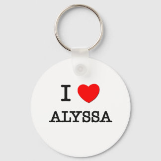 Porte-clés I Love Alyssa