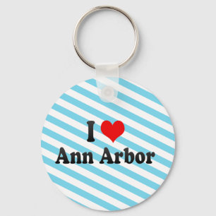 Porte-clés I Love Ann Arbor, United States