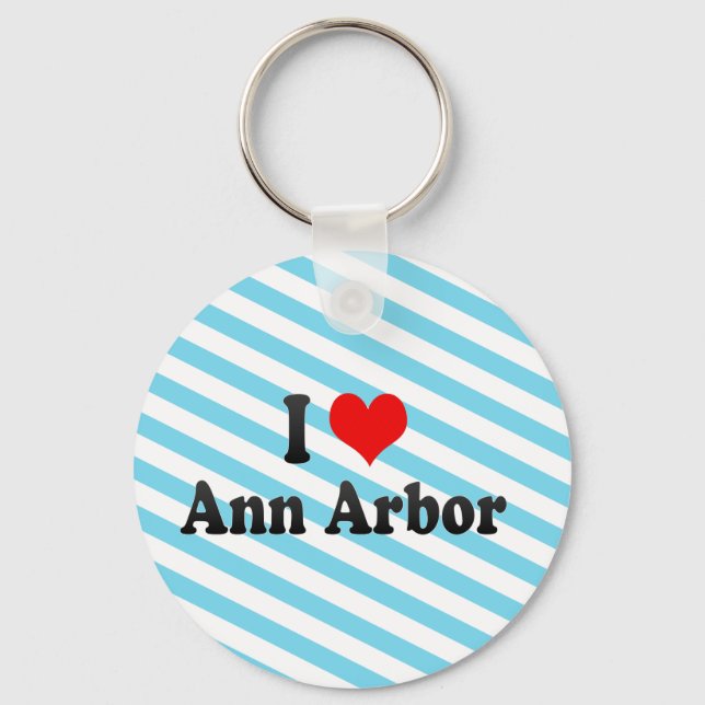 Porte-clés I Love Ann Arbor, United States (Recto)
