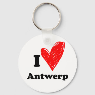 Porte-clés I love Antwerp