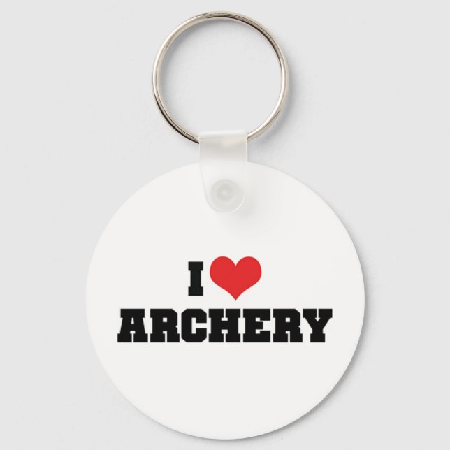 Porte-clés I Love Archery Porte - clé (Recto)