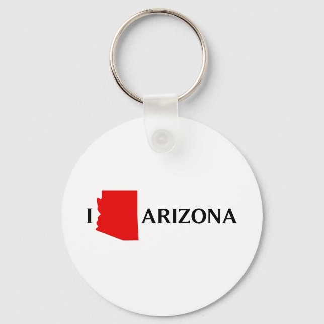 Porte-clés I Love Arizona - I Love AZ (Recto)