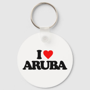 PORTE-CLÉS I LOVE ARUBA